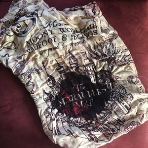 Marauder’s Map Harry Potter Themed Scarf